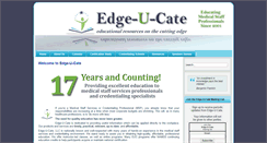 Desktop Screenshot of edge-u-cate.com