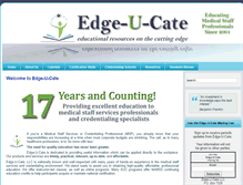 Tablet Screenshot of edge-u-cate.com